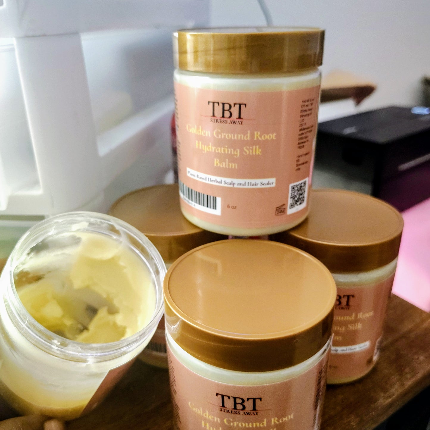 Golden Ground Root Hydrating Silk Balm