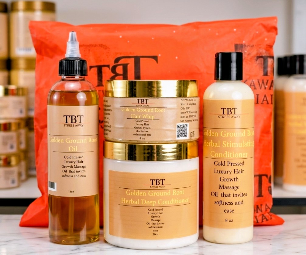 Golden Grounds Hair Root Collection