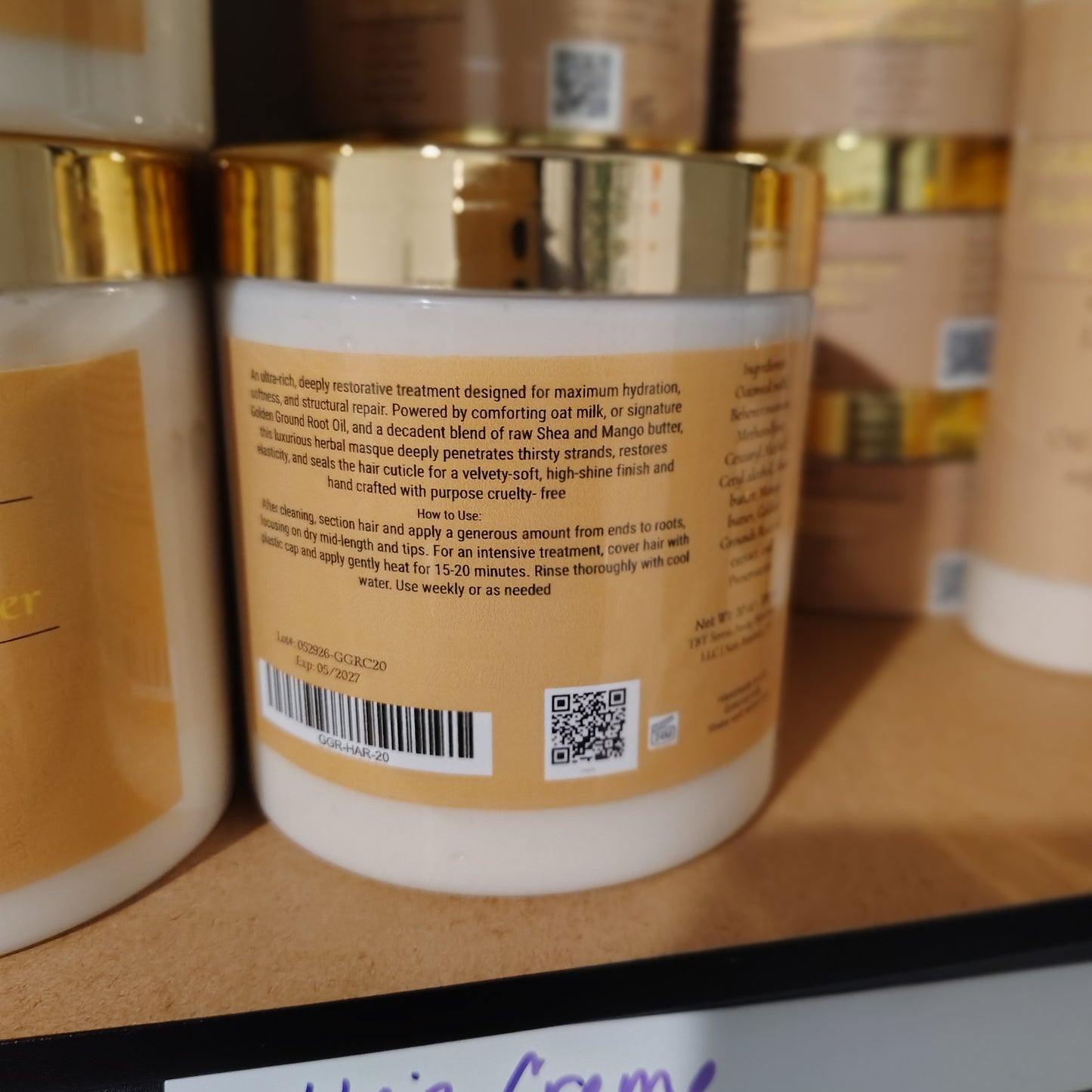 Golden Grounds Root Herbal Deep Conditioner