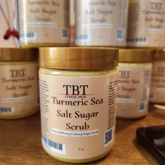 Turmeric Sea Salt Sugar Scrub