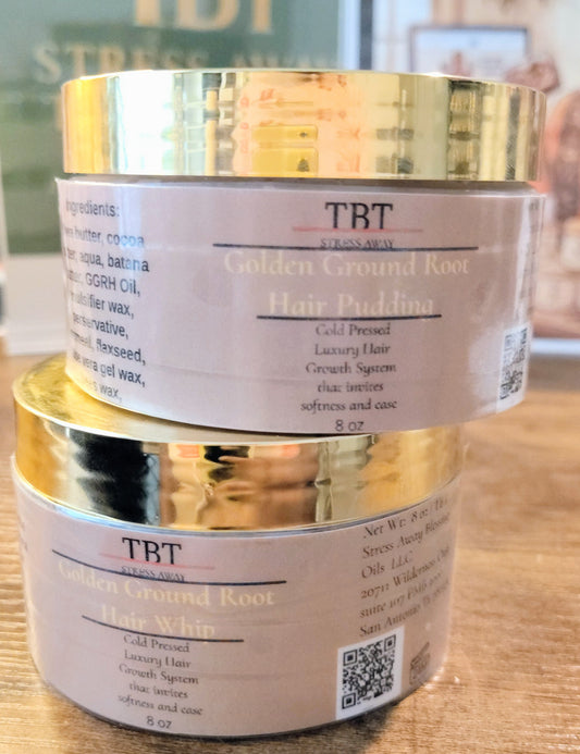 Golden Ground Root Hair Mask and pudding Bundle