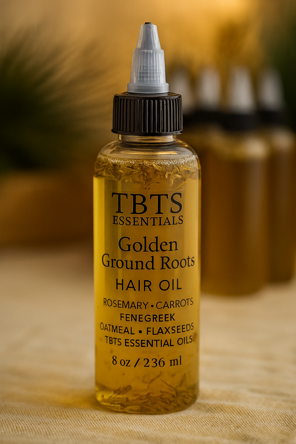 Golden Ground Roots hair growth oil 4oz