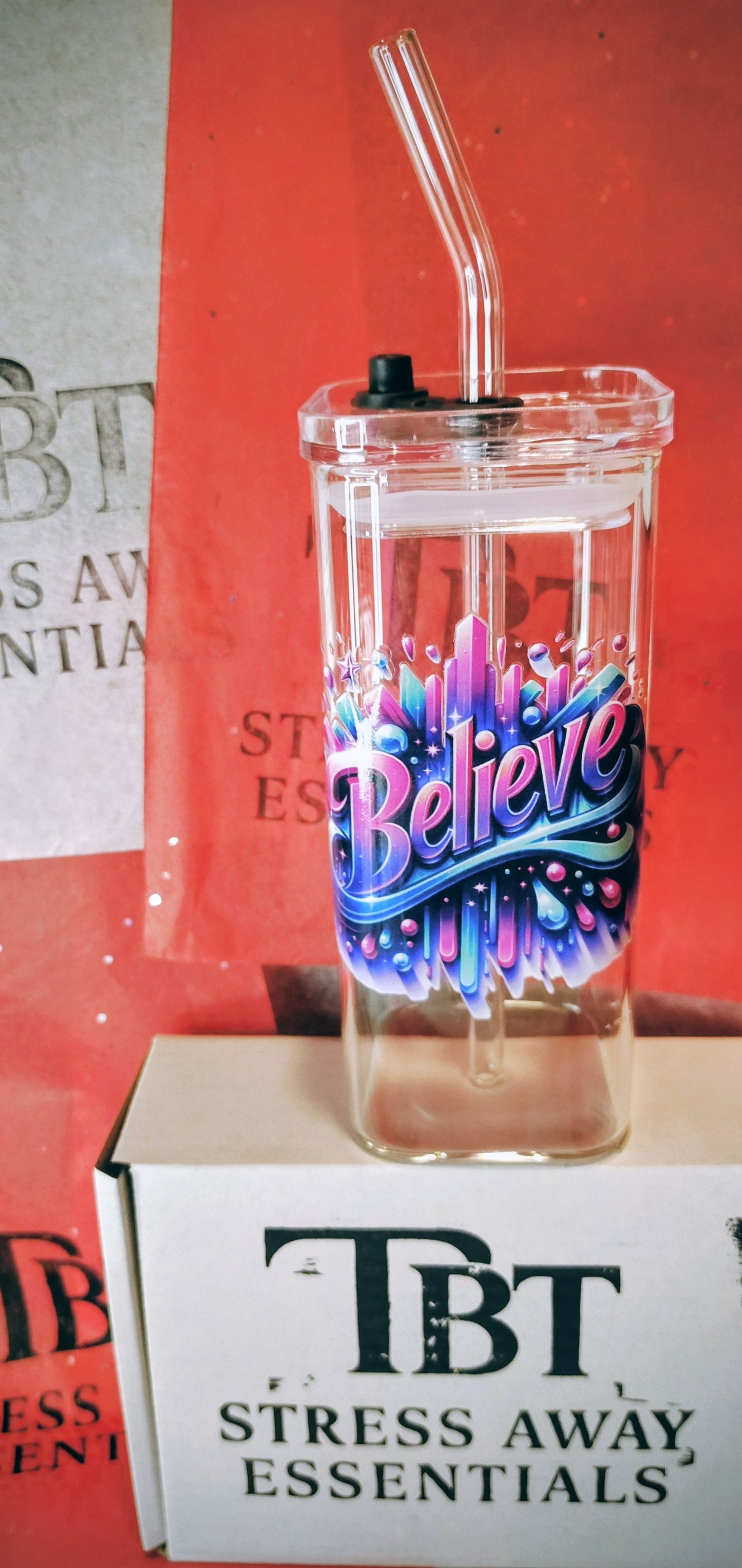 TBT Stress Away Essentials 13oz Tumbler Spirit Pick Glass Edition High Demand Limited Time Portal Price and Inventory.